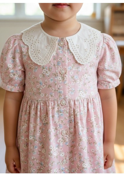 Naturel Renk (Açık Kapuçino) Vintage Fisto Yakalık