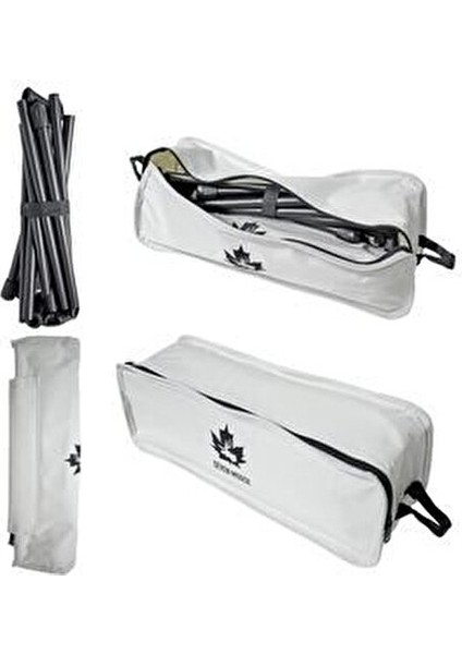 Ultra Hafif Katlanır Kamp Sandalyesi Metal Malzeme ile Taşıma Çantalı Ergonomik Tasarım