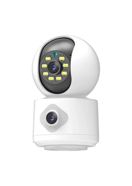 Çift Lensli Iç Mekan Wi-Fi Kamera ( Lisinya )