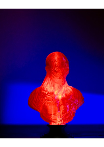 LED Işıklı Kan Kırmızı Vecna Büstü 19 cm – Stranger Things 3D Dekoratif Figür fiyatları
