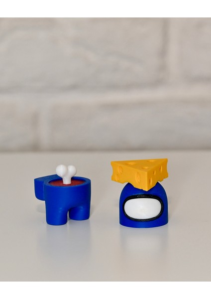 Among Us Peynir Şapkalı Mıknatıslı Karakter 8cm Mavi Karakter Figürü – 3D Dekoratif Koleksiyonluk Obje indirimleri