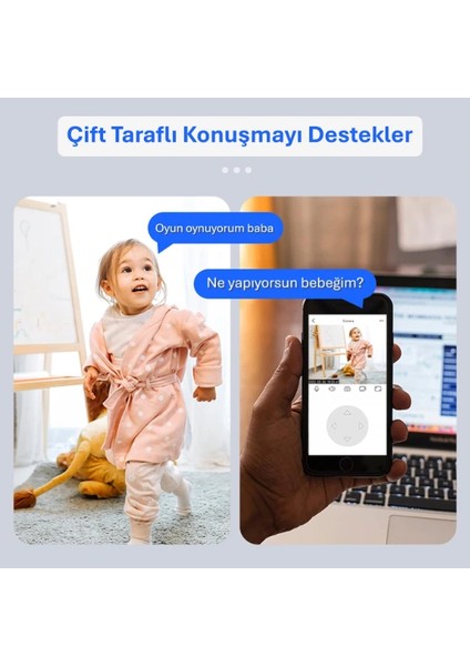 5 Antenli Bebek Ev Güvenlik Kamerası ( Lisinya ) fiyatları