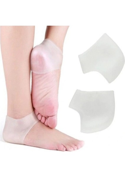 Silikon Topuk Çorabı Beyaz Renk ( Lisinya ) modelleri