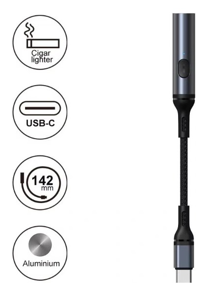 Type - C Kablolu Elektrikli Çakmak ( Lisinya ) modelleri