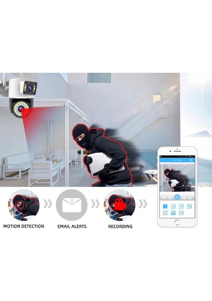 Çift Lensli Dış Mekan Wi-Fi Kamera ( Lisinya ) indirimleri