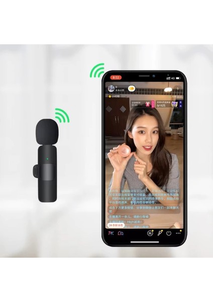 Mini Yaka Mikrofonu Type-C Uyumlu ( Lisinya )