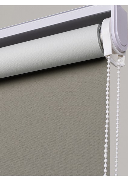 Lotus Serisi Bej Rengi A Kalite Mat Stor Perde modelleri