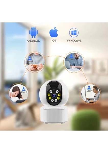 Uygulama Destekli Wi-Fi Ev Güvenlik Kamerası ( Lisinya ) fırsatları