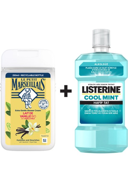 Vanilya 250ML+LISTERINE Coolmint 250ML 4 Adet