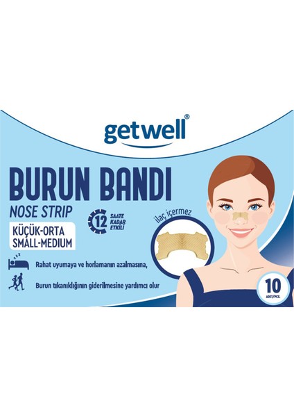 Burun Bandı Küçük - Orta Boy 2 Adet