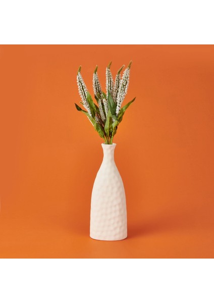 Lavanta Demeti Yapay Çiçek - Beyaz - 46 cm
