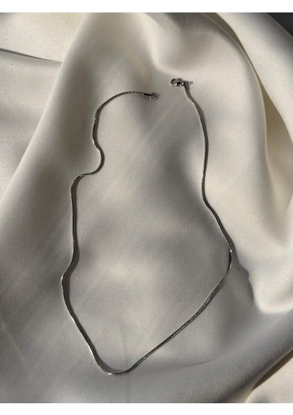 Çelik Kolye Silver Renk fiyatları