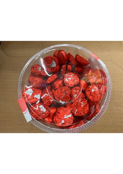 Sevgileler Günü, Yılbaşı, Kalp Konfiseri Sütlü Çikolata 250 gr x 1 Adet modelleri