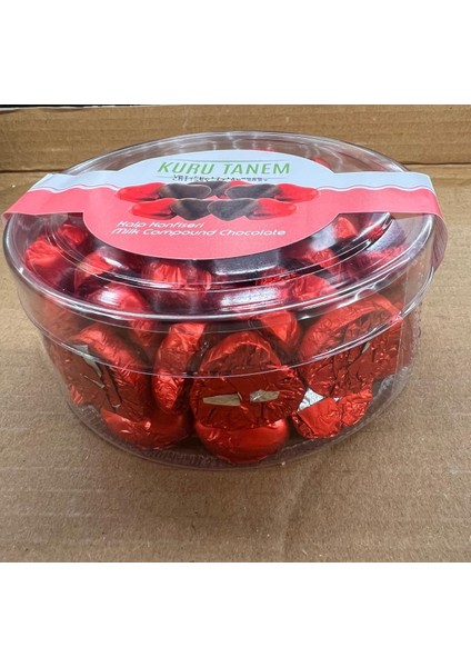Sevgileler Günü, Yılbaşı, Kalp Konfiseri Sütlü Çikolata 250 gr x 1 Adet fırsatları