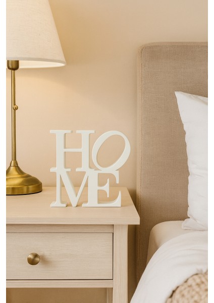 Home Yazılı Dekoratif Ev Aksesuarı – Modern Masa Üstü Dekor modelleri