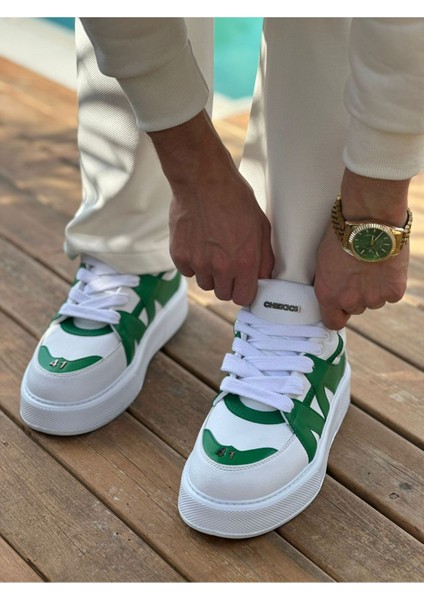 CH2407 - Cbt Star-X Erkek Spor Ayakkabı Beyaz/yesıl fiyatları