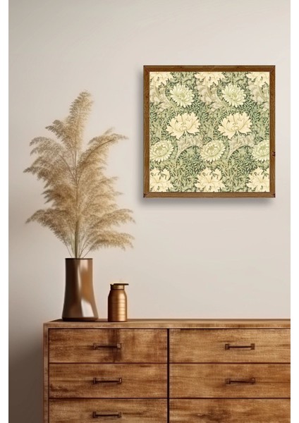 Çiçek Ahşap Çerçeveli Tablo fiyatları