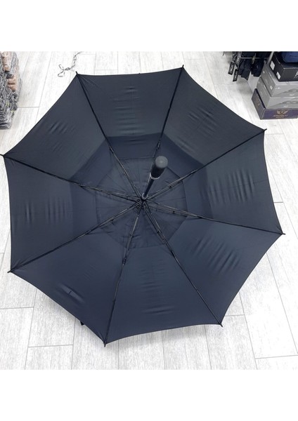 Hava Perdeli Şemsiye Protokol Şemsiyesi Büyük Boy !! Asla Kırılmaz !! 2 Kat Korumalı Erkek Şemsiye fiyatları