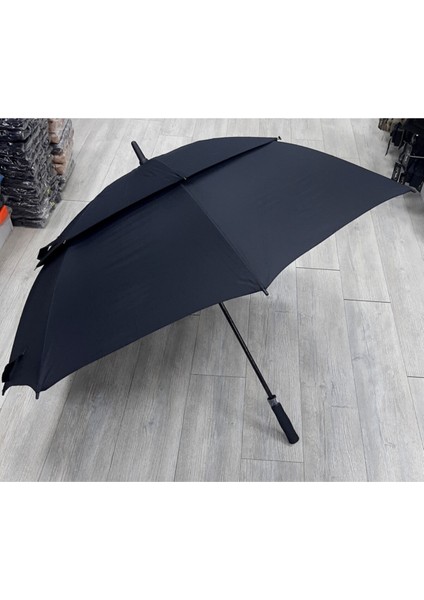 Hava Perdeli Şemsiye Protokol Şemsiyesi Büyük Boy !! Asla Kırılmaz !! 2 Kat Korumalı Erkek Şemsiye modelleri