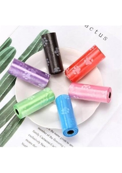 4lü Evcil Hayvanlar Için Pati Desenli Kedi Köpek Kaka Poşeti Torbası ( Lisinya ) indirimleri