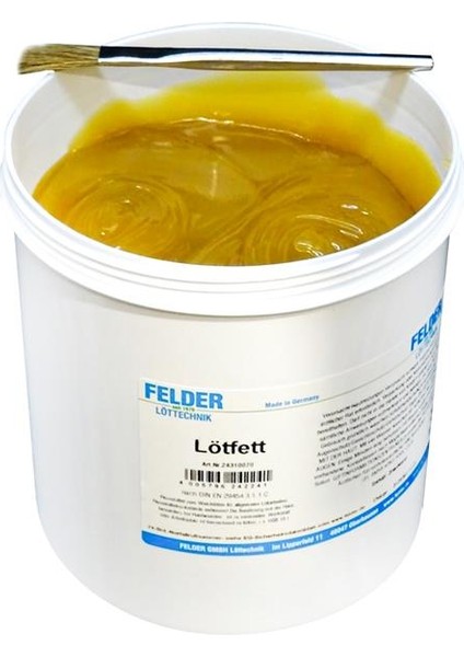 Lötfett Felder El 42/58 Smd Solder Pasta Hassas ve Performanslı (1 Kg)