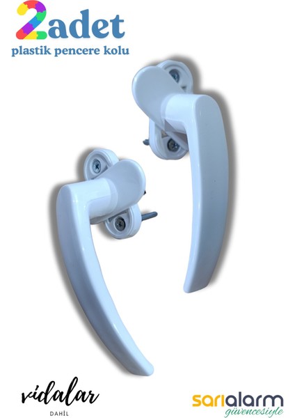 Beyaz Plastik ( Pimapen ) Pencere Kolu - 2 Adet fiyatları