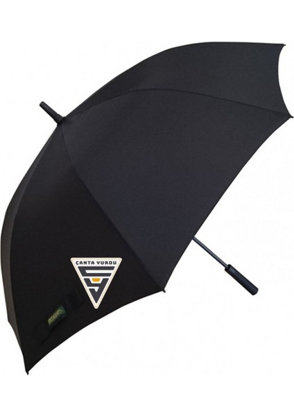 251-G Fiber Otomatik Vale Şemsiyesi 130 cm Siyah