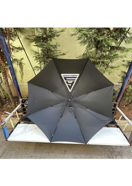 251-G Fiber Otomatik Vale Şemsiyesi 130 cm Siyah