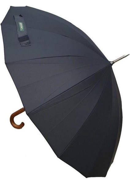 A241G Premium Baston Şemsiye Siyah 105 cm