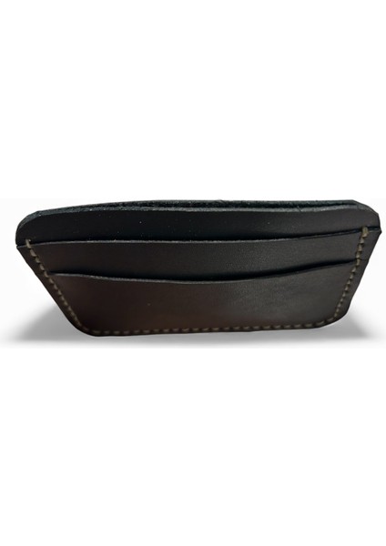 Simona El Yapımı Hakiki Gerçek Deri Taba Renk Kart Cüzdanı modelleri