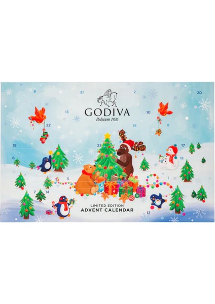 Godıva Yeni Yıl Advent Calendar, 24 Adet Pralin fiyatları