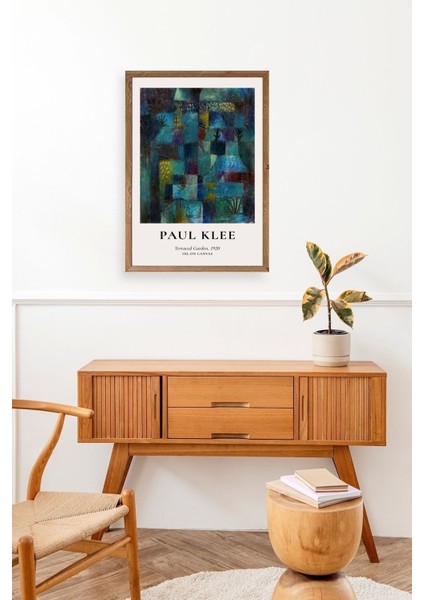 Paul Klee Ahşap Çerçeveli Tablo modelleri
