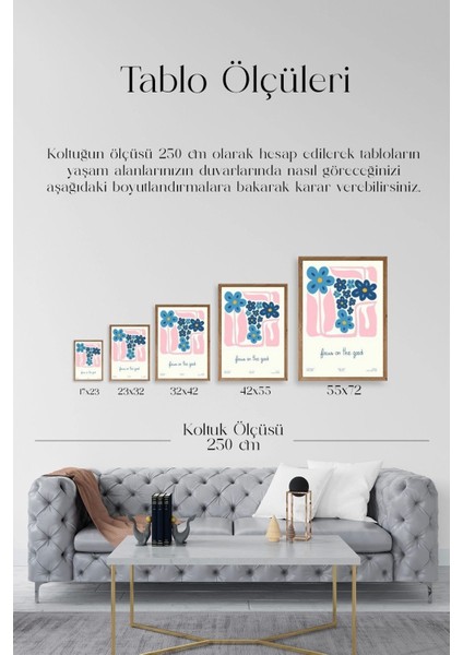 Çiçekler Ahşap Çerçeveli Tablo indirimleri