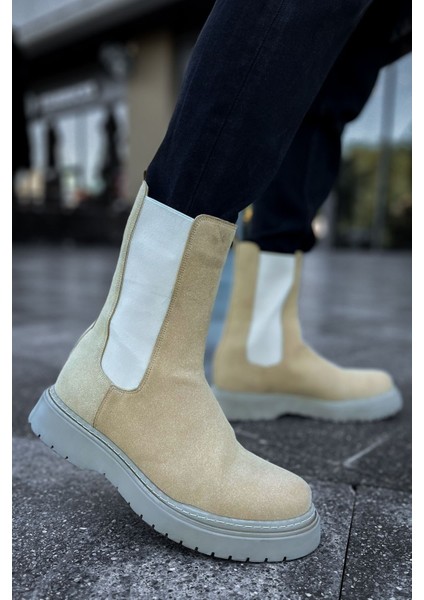 CH223 - Srt Alaska Süet Erkek Bot Kum