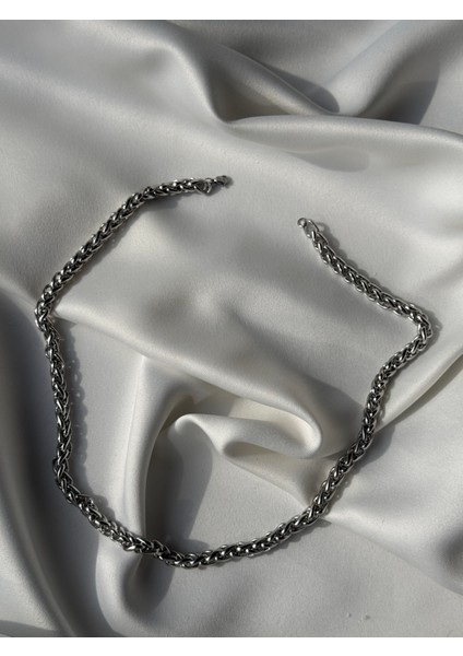 Erkek Çelik Büyük Kolye (60CM)