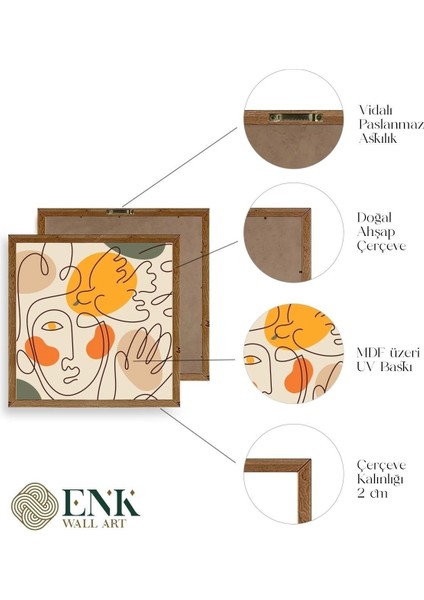 Modern Ahşap Çerçeveli Tablo fırsatları