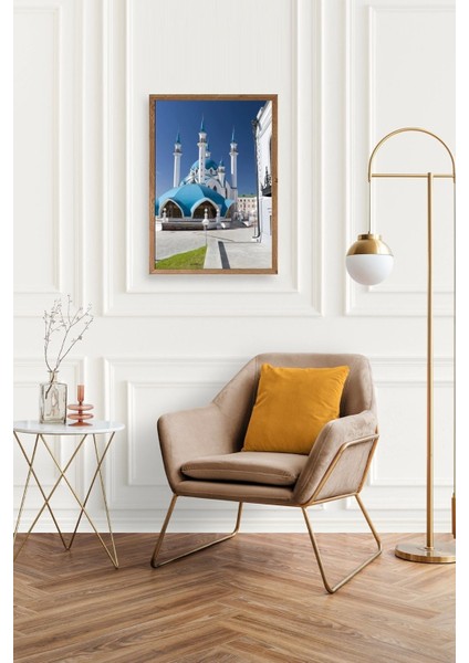 Kabe Camii Ahşap Çerçeveli Tablo modelleri