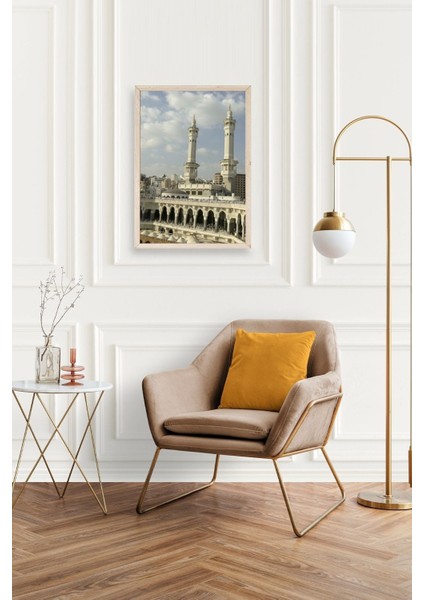 Kabe Camii Ahşap Çerçeveli Tablo modelleri