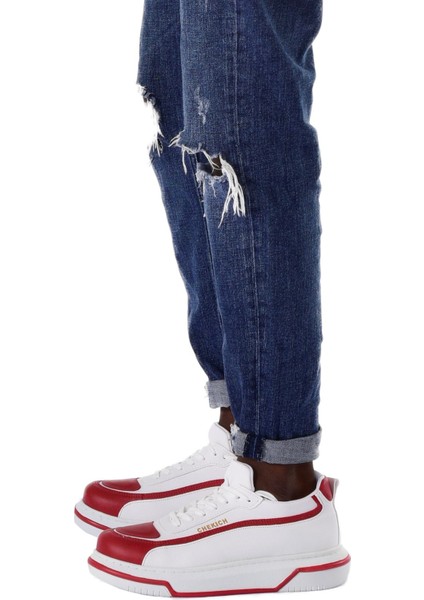 CH241 - Cbt Signature Line Up Erkek Ayakkabı Kırmızı / Beyaz modelleri