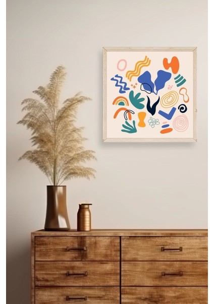 Illüstrasyon Ahşap Çerçeveli Tablo fiyatları