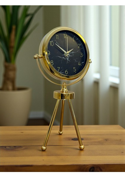 Zentime Gold Lüks Üç Ayaklı Masa Saati modelleri