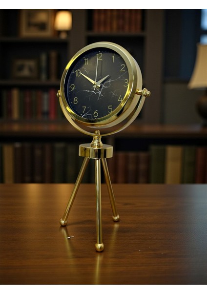Zentime Gold Lüks Üç Ayaklı Masa Saati fırsatları