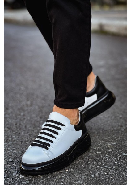CH295 - Cst Sollıevo Erkek Ayakkabı Beyaz/sıyah fiyatları
