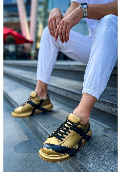 CH254 - Cst Pittura Erkek Ayakkabı 549 Gold Sıyah x fiyatları