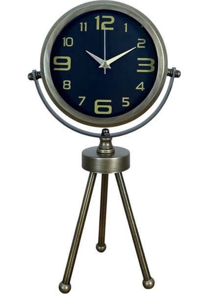 Zentime Eskitme Vintage Üç Ayaklı Masa Saati fiyatları