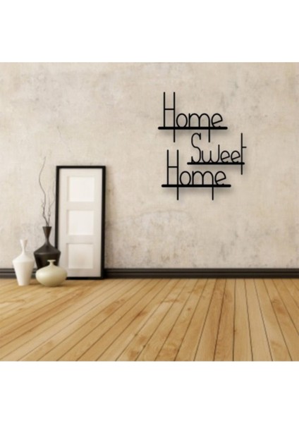 Home Sweet Home Yazılı Ahşap Tablo fiyatları