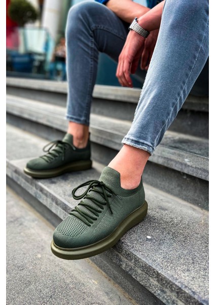 CH307 - Rt Tricot Erkek Ayakkabı Hakı