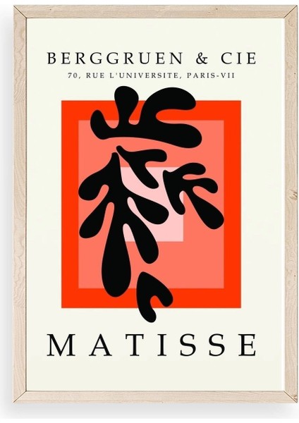 Fransız Ahşap Çerçeveli Tablo