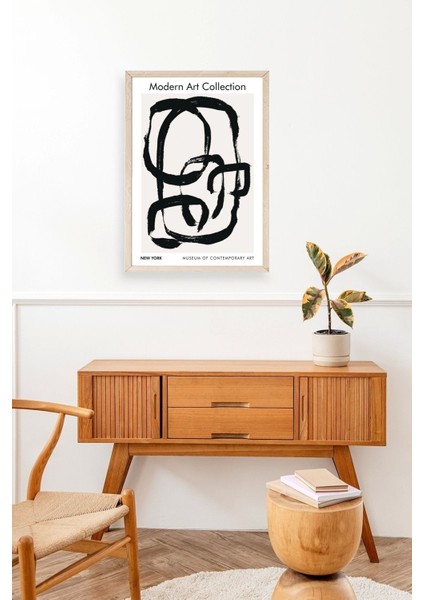 Modern Ahşap Çerçeveli Tablo modelleri