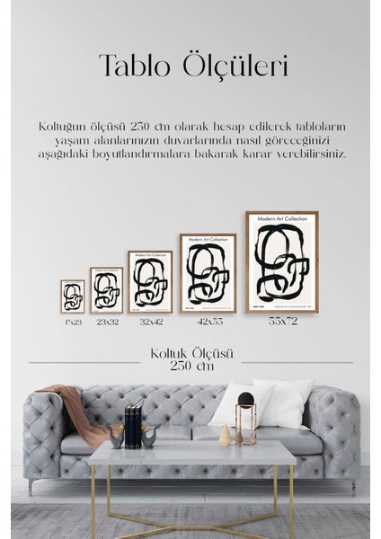 Modern Ahşap Çerçeveli Tablo fırsatları